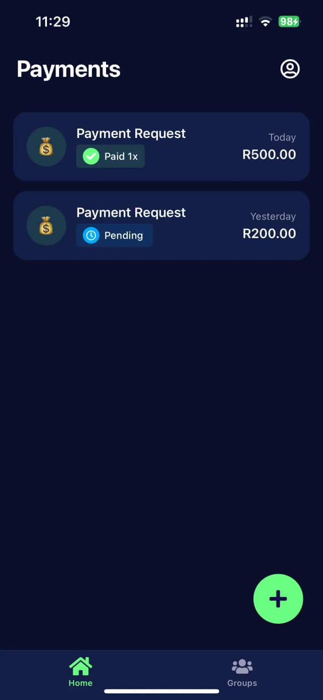 Sendly App Features Interface